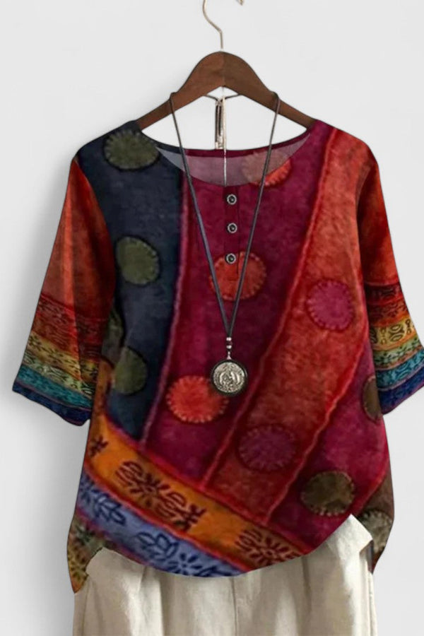 Auralie | Elegante top boho