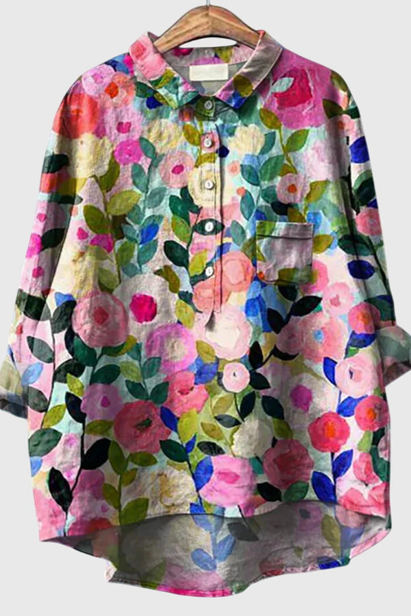 Valeria™ - Blusa con stampa floreale
