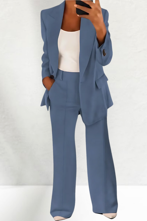 Teresa | Tuta elegante con gambe larghe