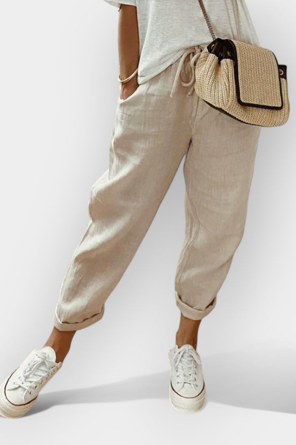 Pantaloni di lino leggeri
