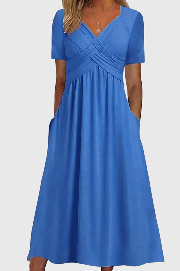 Viola™ | Abito midi con controllo della pancia