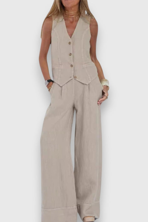 Completo due pezzi per la leggerezza estiva