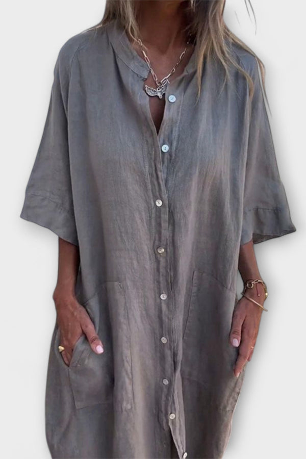 Melanie - Abito midi casual ispirato a Ibiza