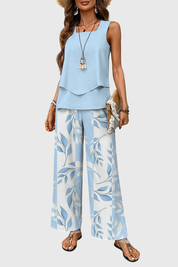 Brenda™ | Elegante completo estivo da 2 pezzi