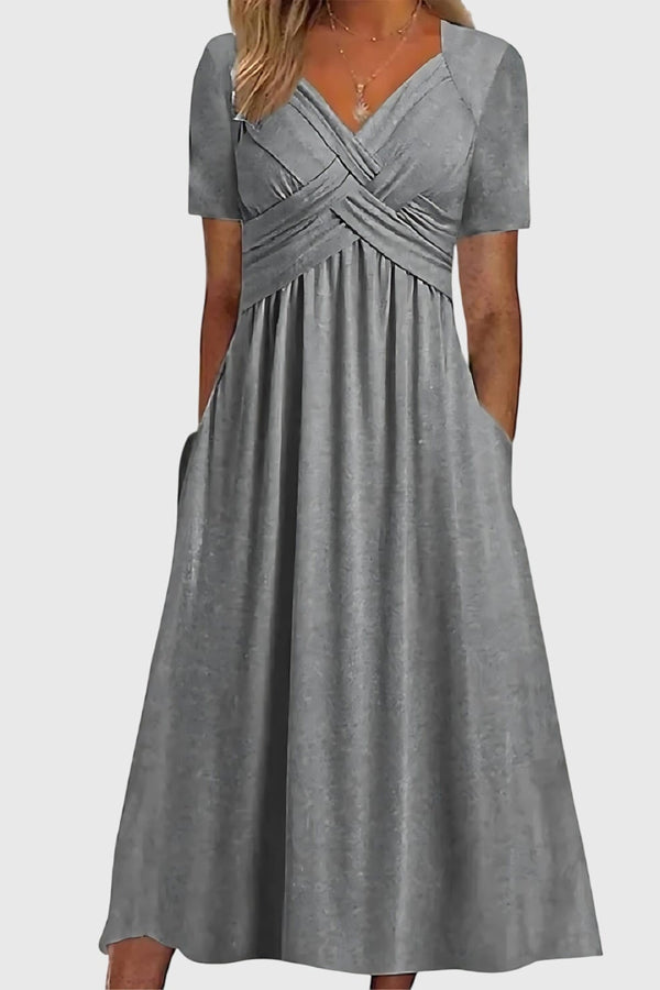 Viola™ | Abito midi con controllo della pancia