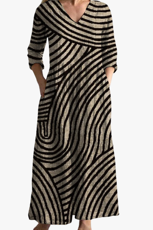 Eve - Abito a righe vintage