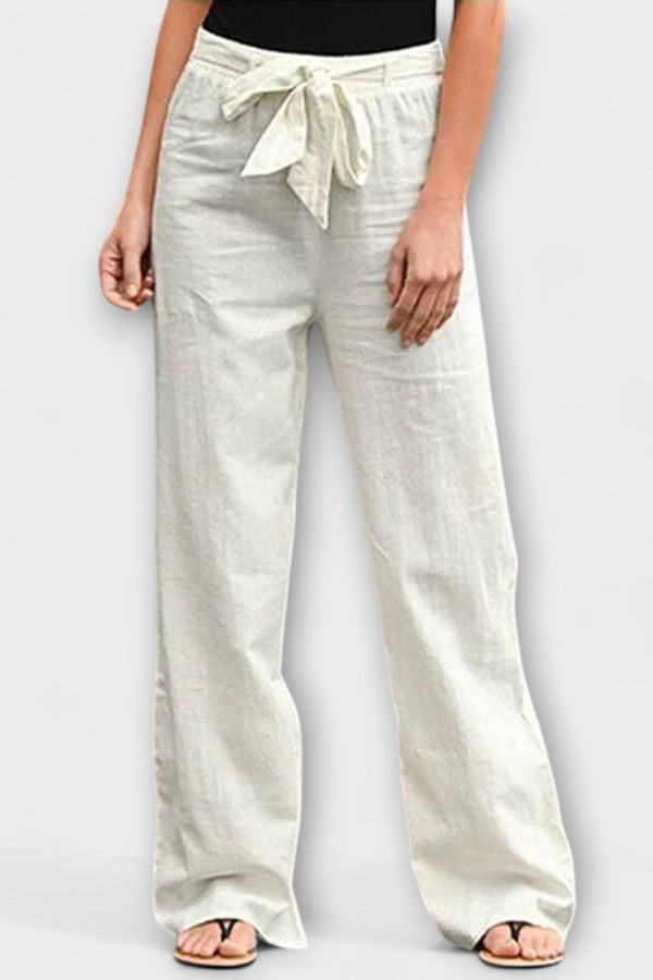 Pantaloni di lino leggero