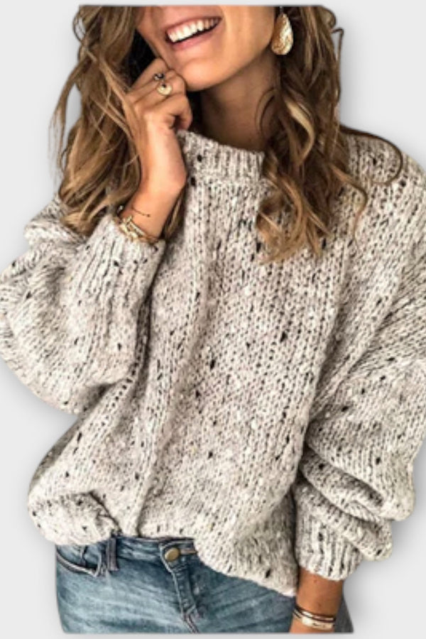 Eunice | Maglione retrò in maglia accogliente