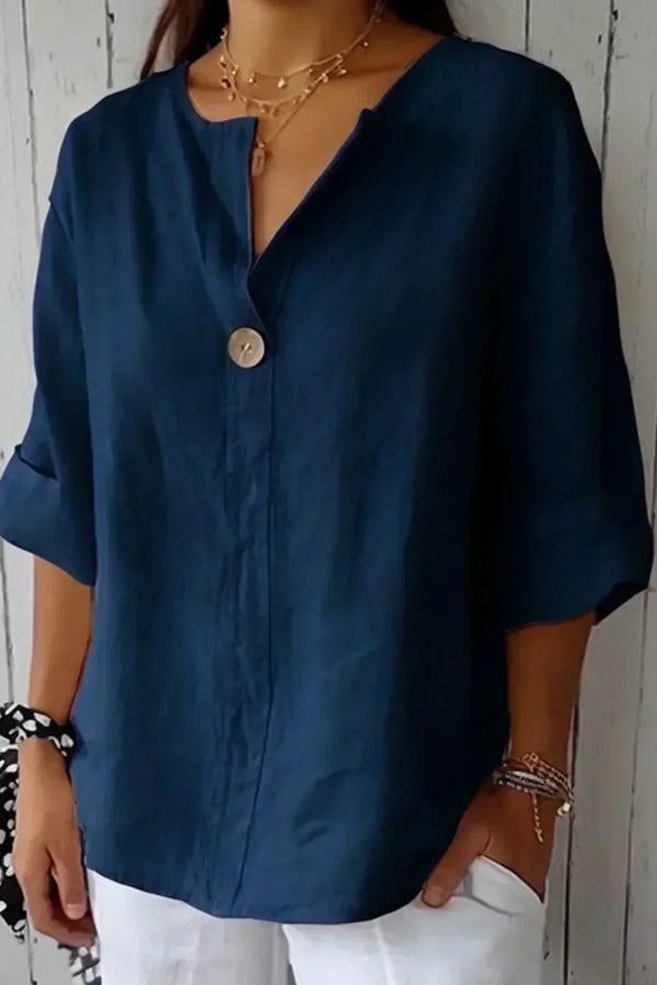 Aubri | Camicetta con scollo a V rilassato