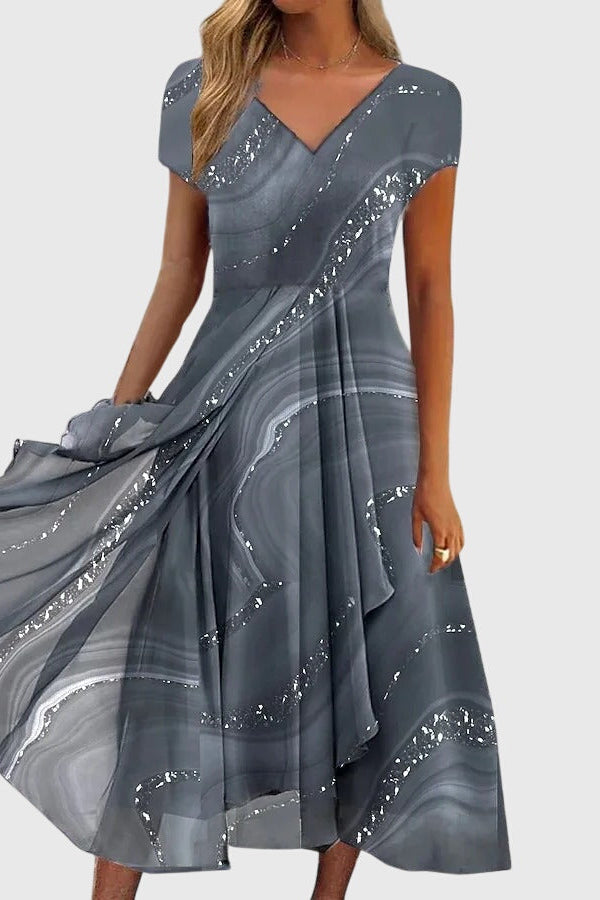 Aubrielle™ | Abito midi fluido