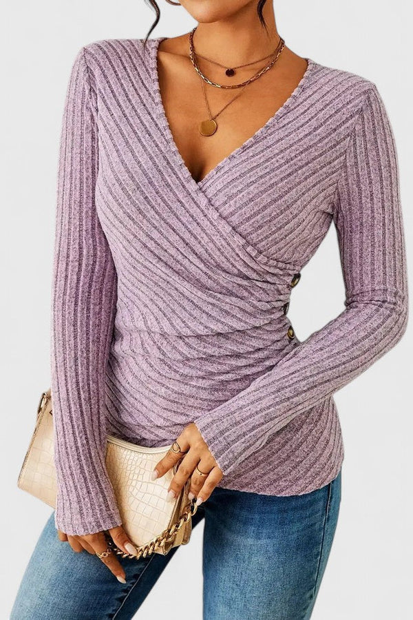 Vera | Top sofisticato con pieghe