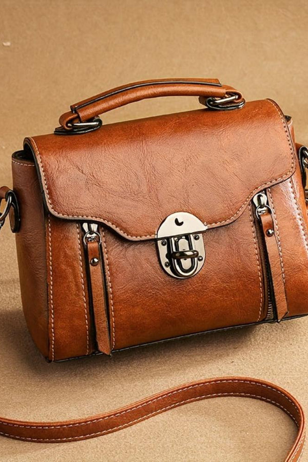 Zoe™ Eleganza senza tempo | Borsa a mano con patta vintage