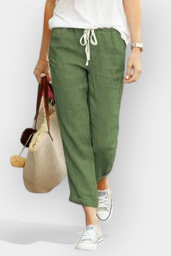 Pantaloni leggeri in cotone