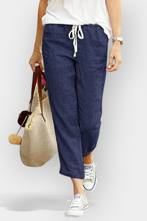 Pantaloni leggeri in cotone