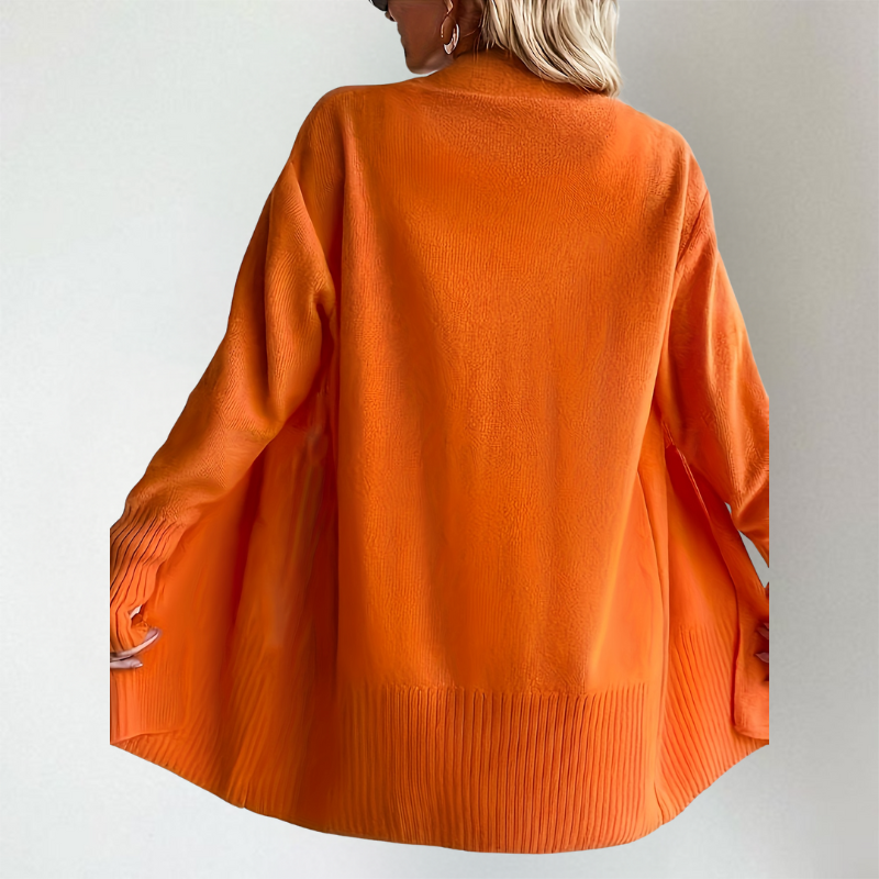 Celest - Cardigan morbido e accogliente in maglia 