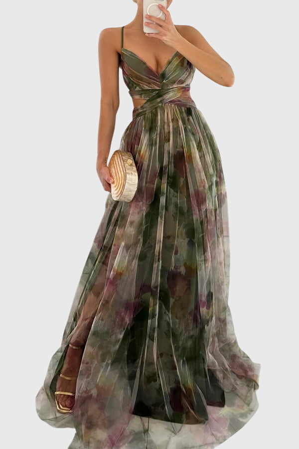 Giselle™ | Abito lungo floreale