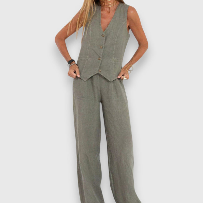 Completo due pezzi per la leggerezza estiva