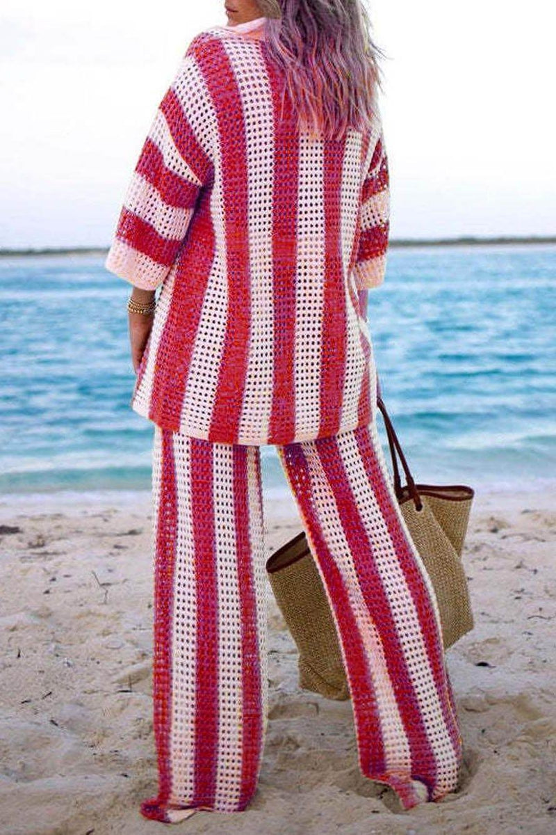 Amelia | Completo a righe elegante e confortevole