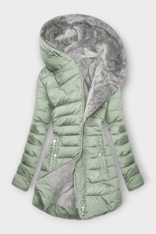 Kori - Cappotto con fodera in pelliccia
