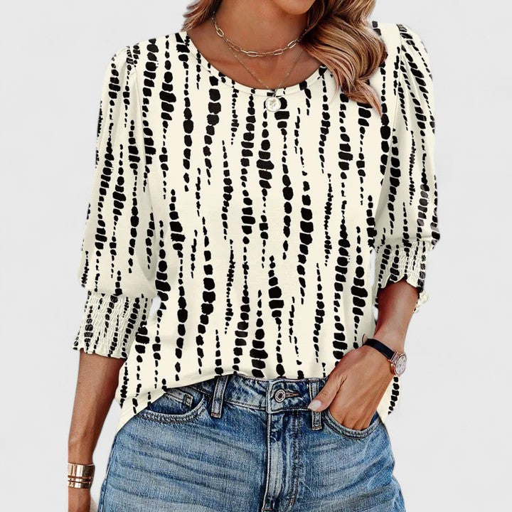 Solara | Elegante top arricciato