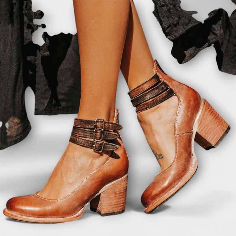 Marisa - Scarpe da donna con tripla fibbia
