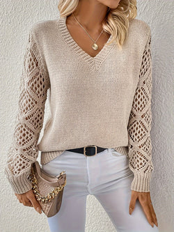 Sabrina® | Knitted V-neck sweater