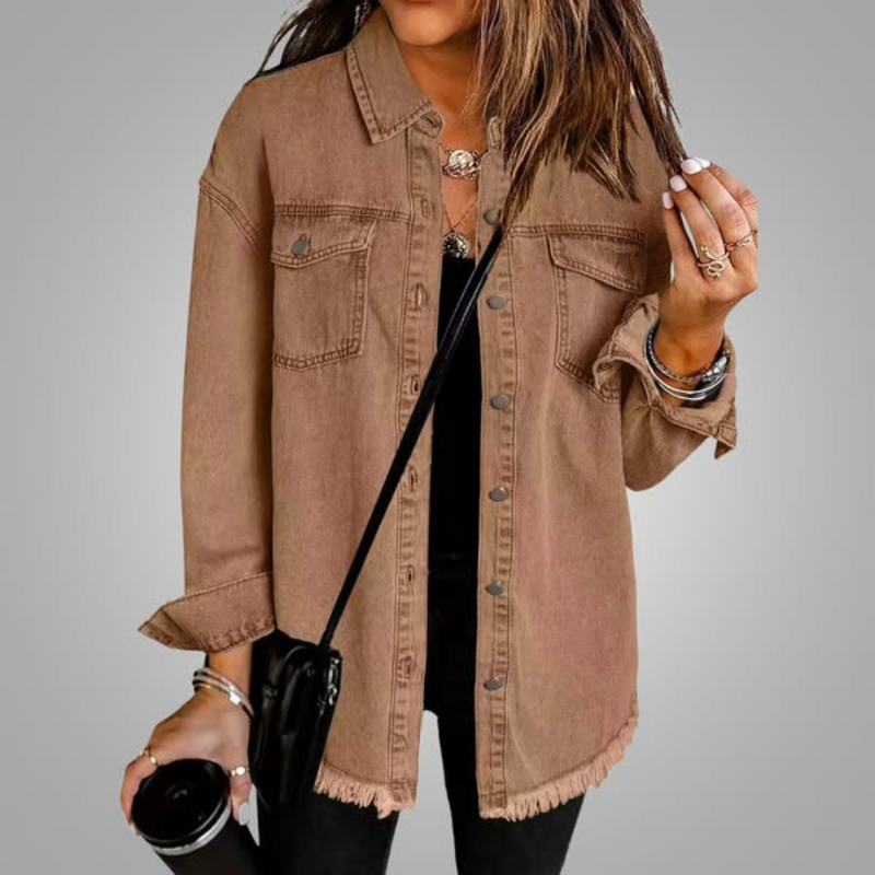 Roxanne | Giacca di jeans casual ed elegante