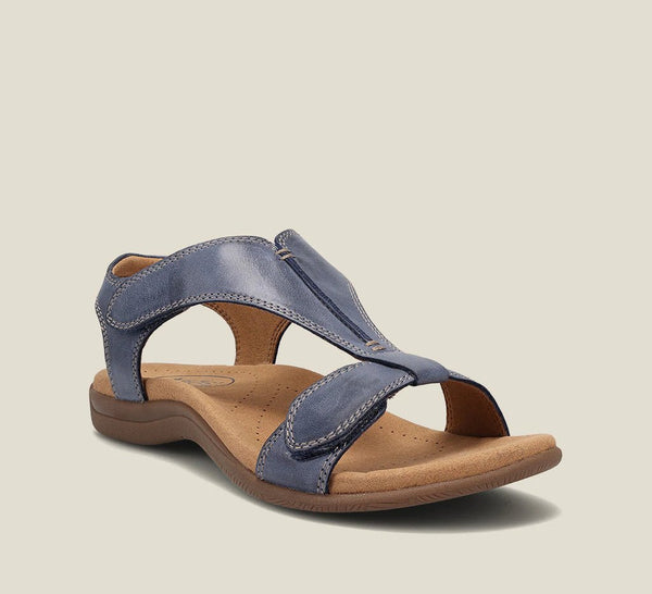 Alina - Sandali ortopedici casual in pelle
