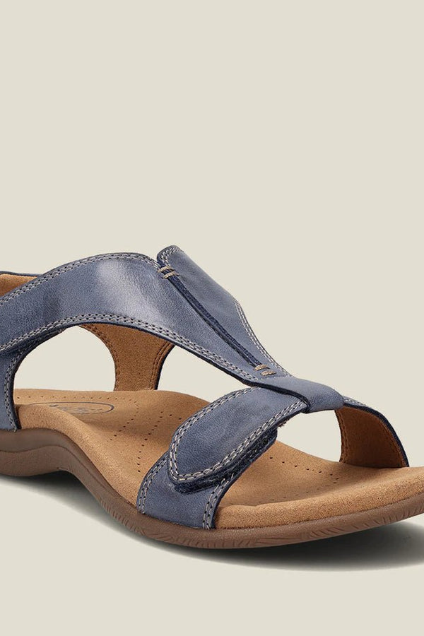 Alina - Sandali ortopedici casual in pelle