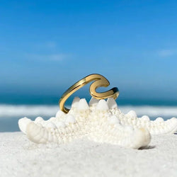 Anello Onda del Mare d'Oro | Oro