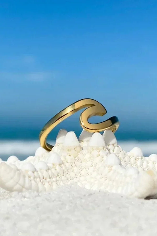 Anello Onda del Mare d'Oro | Oro