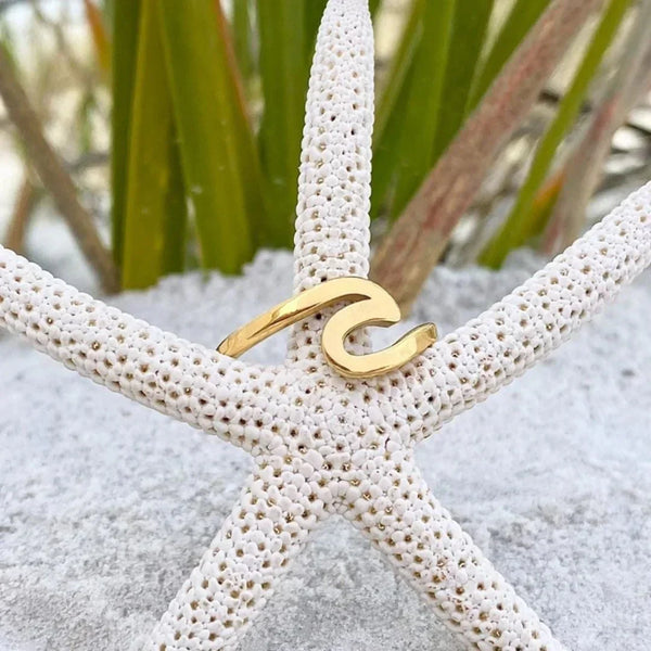 Anello Onda del Mare d'Oro | Oro