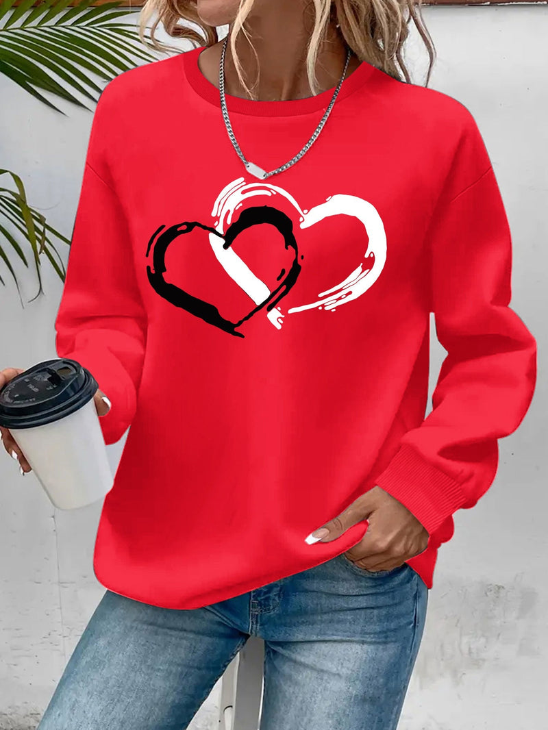 Sharyn - Elegante maglione a cuore