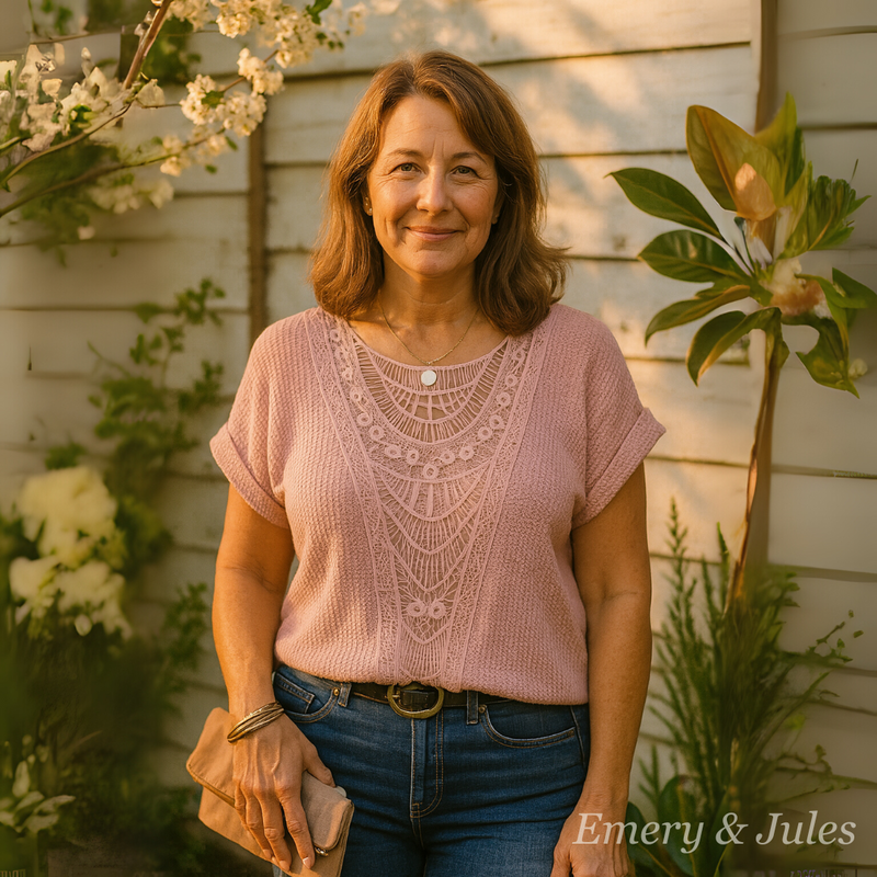 Lorine | Elegante camicetta ispirata a Ibiza