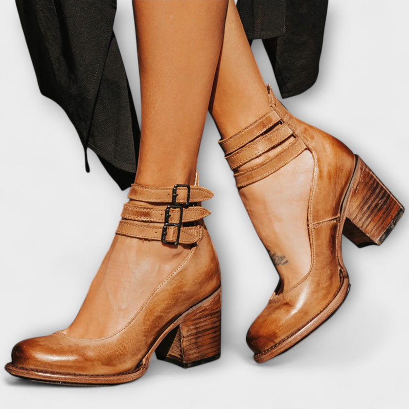 Marisa - Scarpe da donna con tripla fibbia
