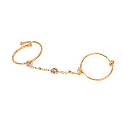 Anello a catena Gold Nova