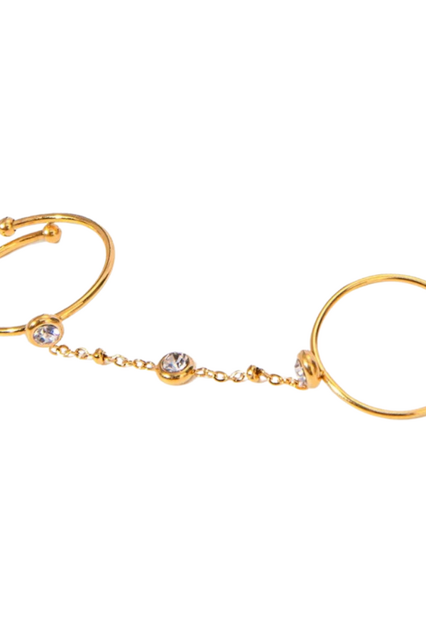 Anello a catena Gold Nova