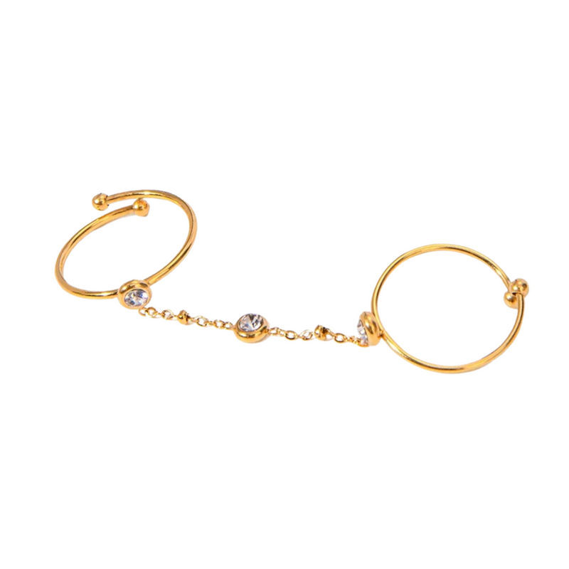 Anello a catena Gold Nova