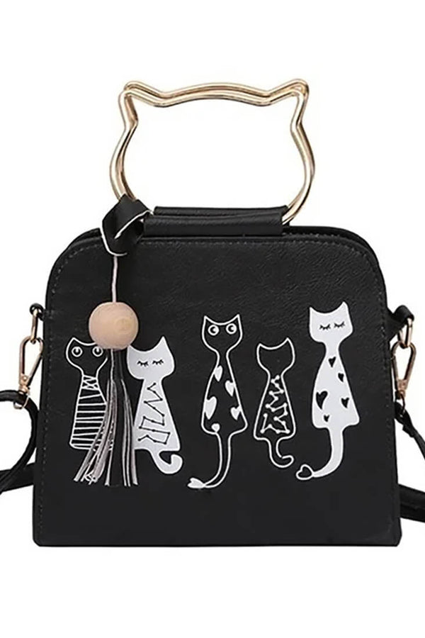 Layla™ - Elegante e carina borsa a forma di gattino