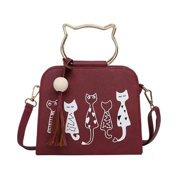 Layla™ - Elegante e carina borsa a forma di gattino
