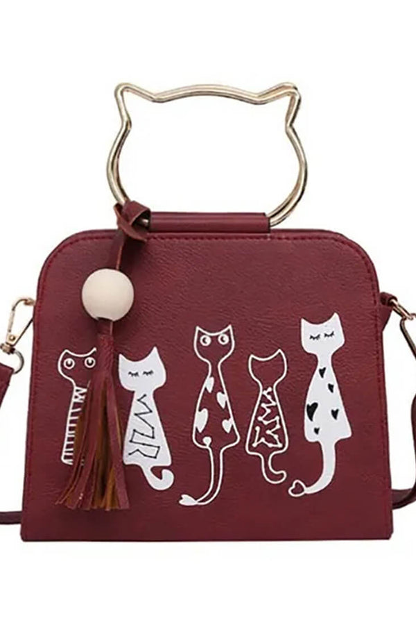 Layla™ - Elegante e carina borsa a forma di gattino
