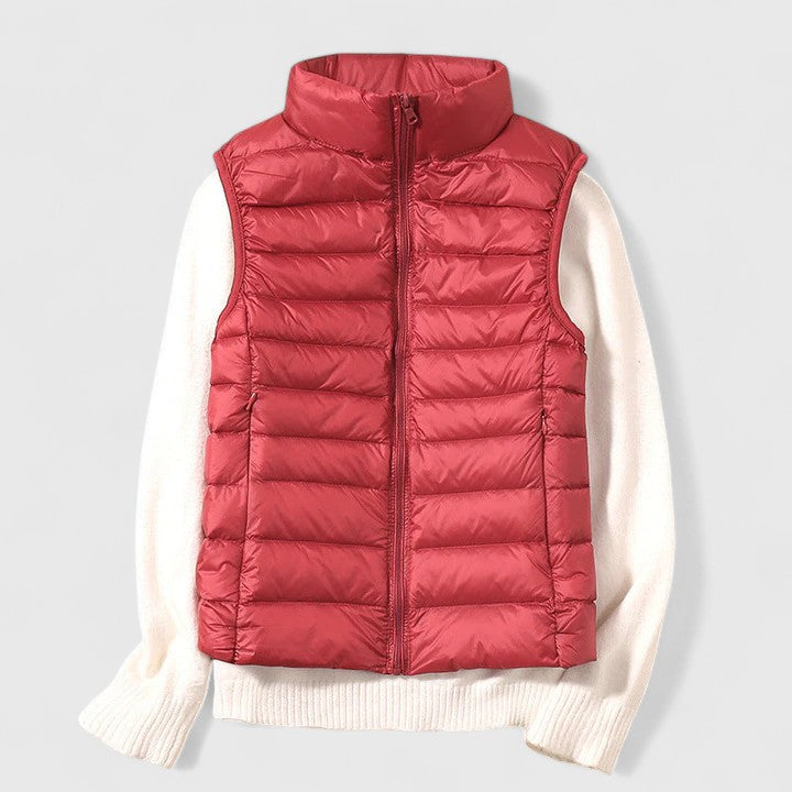 Talyzara | Comodo gilet impermeabile senza maniche