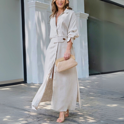 Freedom | Elegante abito lungo con scollo a V