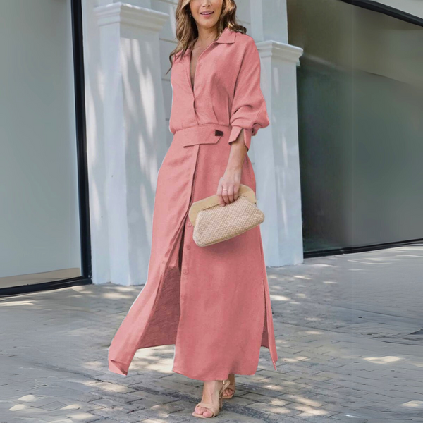 Freedom | Elegante abito lungo con scollo a V