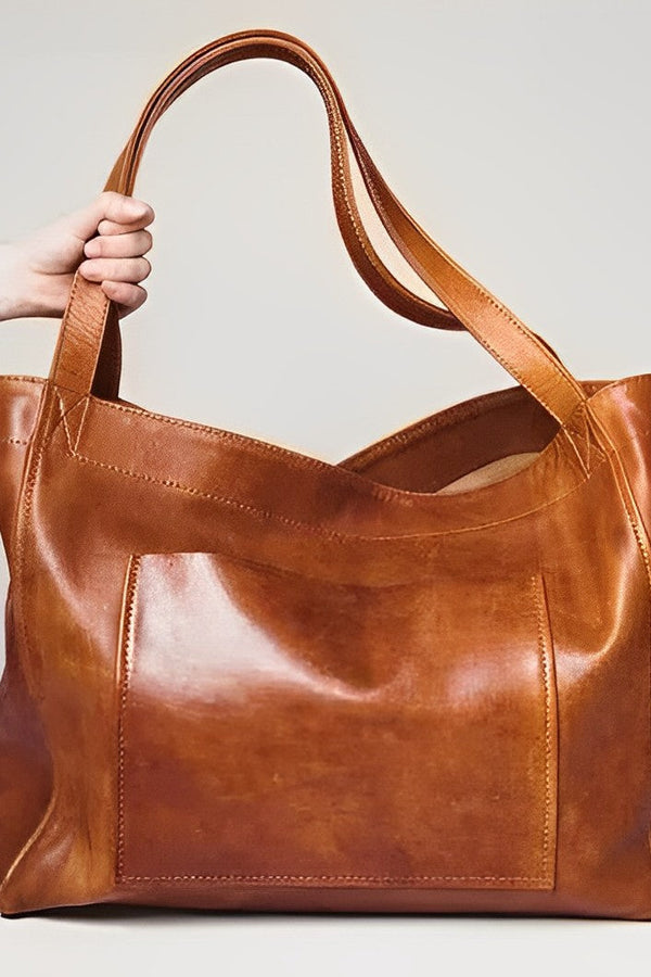 Amelia™ - Borsa a tracolla in pelle vintage