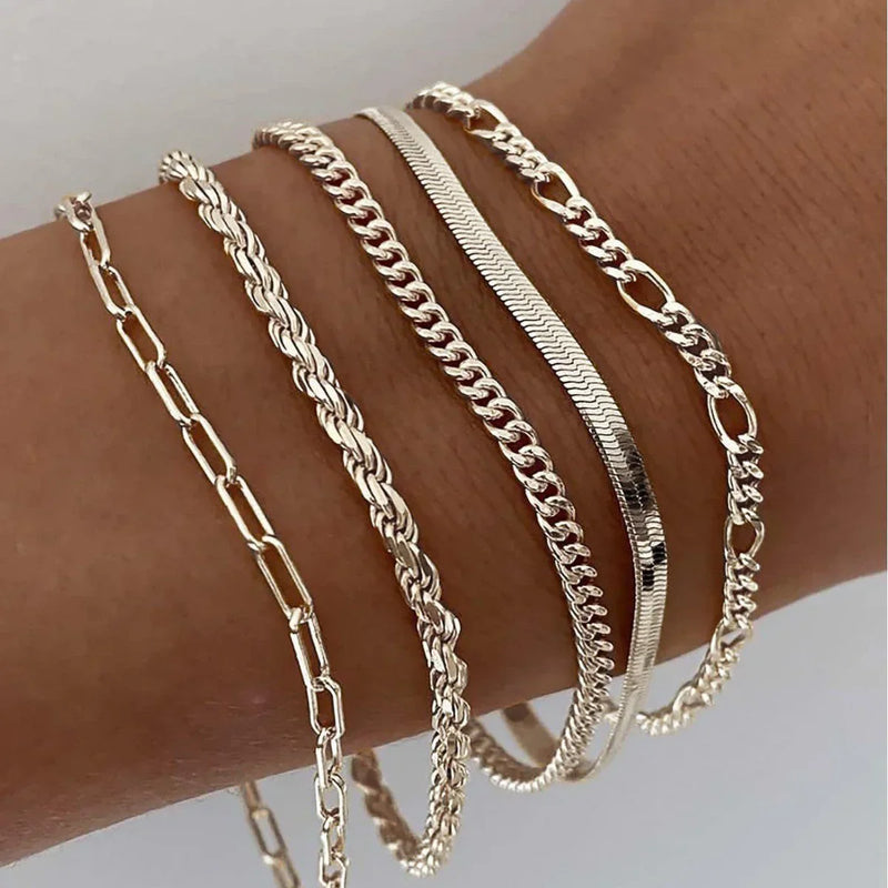 Set di braccialetti Ellis Renner | Oro