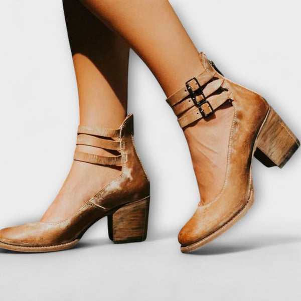 Marisa - Scarpe da donna con tripla fibbia