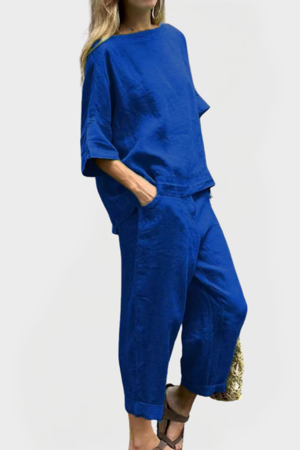 Completo di abiti con motivi naturali