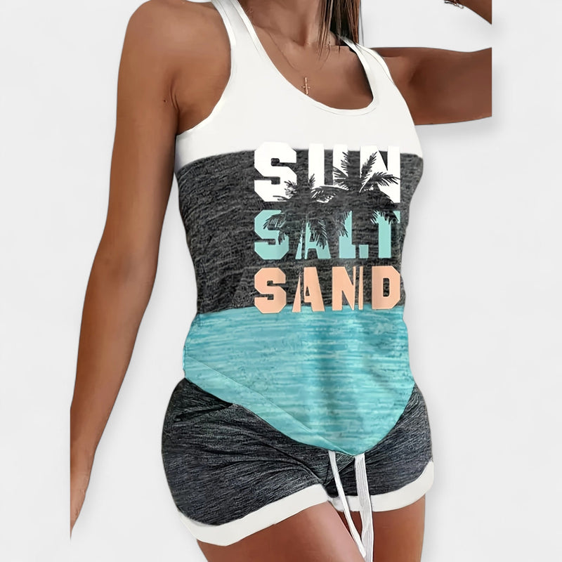 Set di palme per l'estate