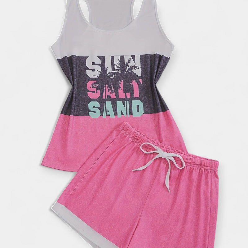 Set di palme per l'estate